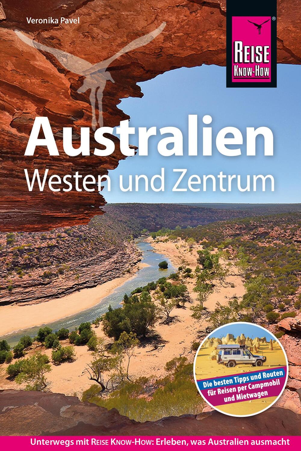 Cover: 9783896625465 | Reise Know-How Reiseführer Australien - Westen und Zentrum | Pavel