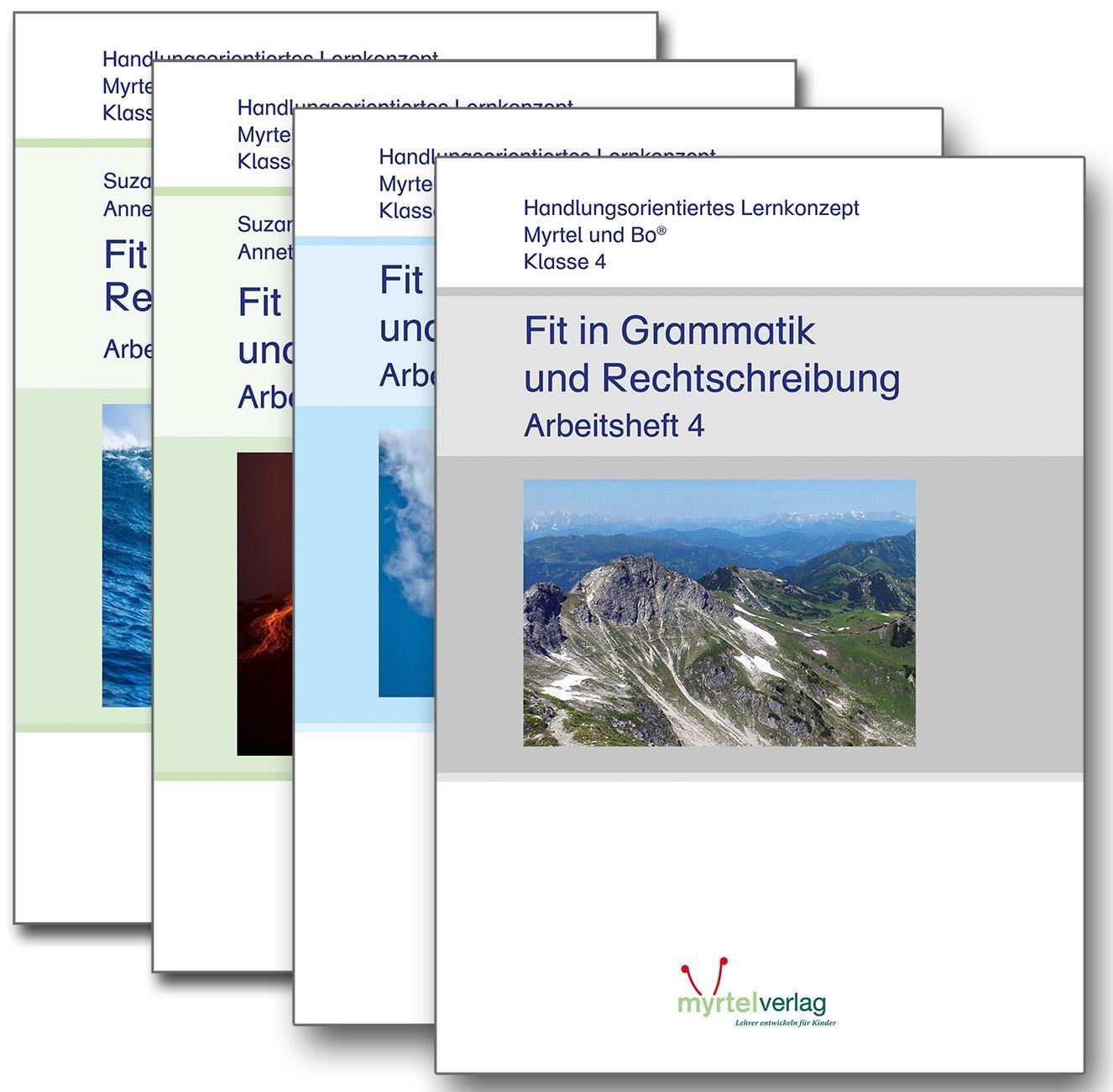 Cover: 9783957093103 | Fit in Grammatik und Rechtschreibung - Paket 4 Hefte | Jacobsen | 2016