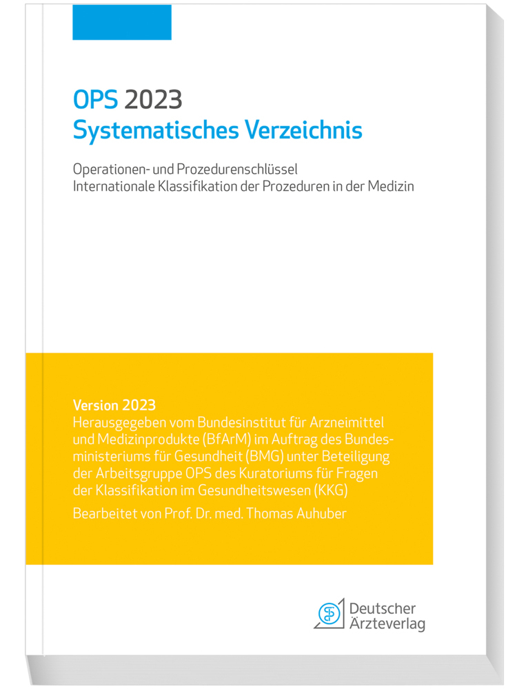 Cover: 9783769137927 | OPS 2023 Systematisches Verzeichnis | Taschenbuch | XXXIX | Deutsch