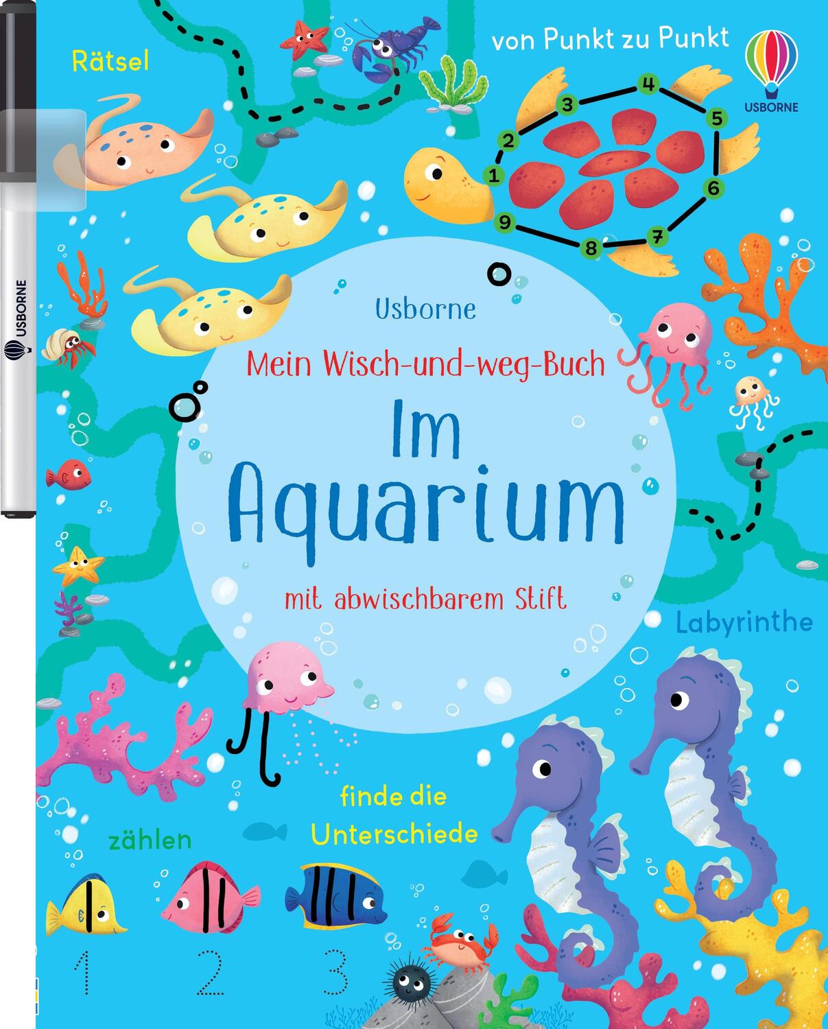 Cover: 9781789419078 | Mein Wisch-und-weg-Buch: Im Aquarium | Kirsteen Robson | Broschüre