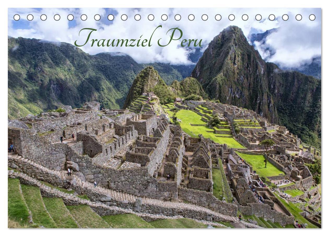 Cover: 9783383347849 | Traumziel Peru (Tischkalender 2024 DIN A5 quer), CALVENDO...