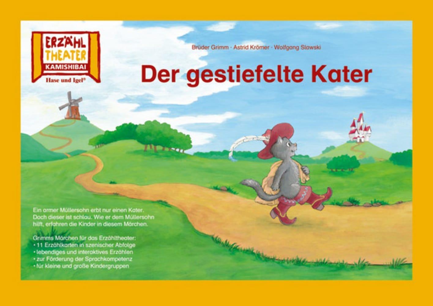 Cover: 4260505831028 | Kamishibai: Der gestiefelte Kater | Jacob Grimm (u. a.) | Box | 11 S.