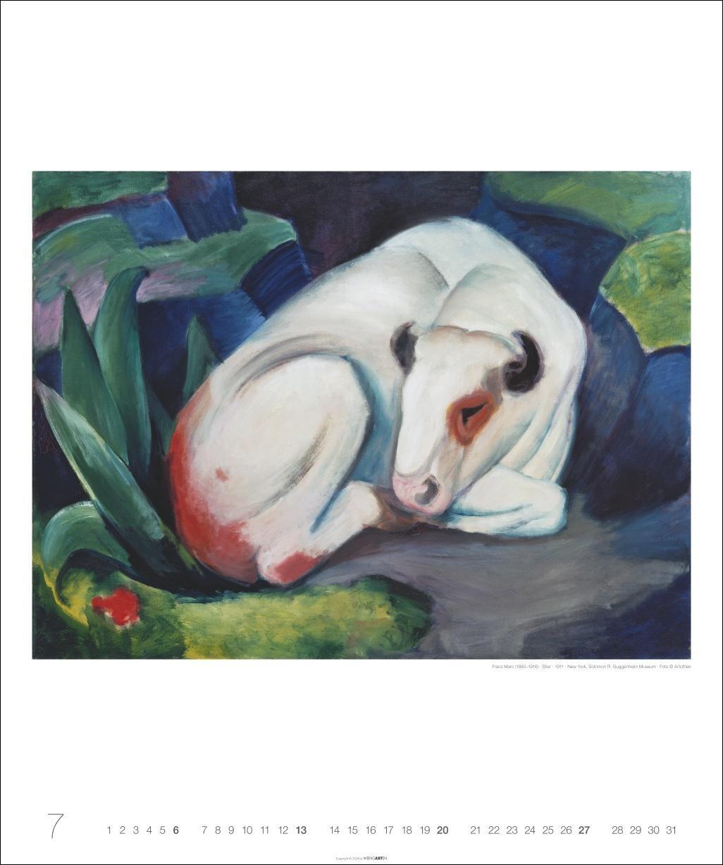 Bild: 9783839900970 | Franz Marc Edition Kalender 2025 | Kalender | Spiralbindung | 14 S.