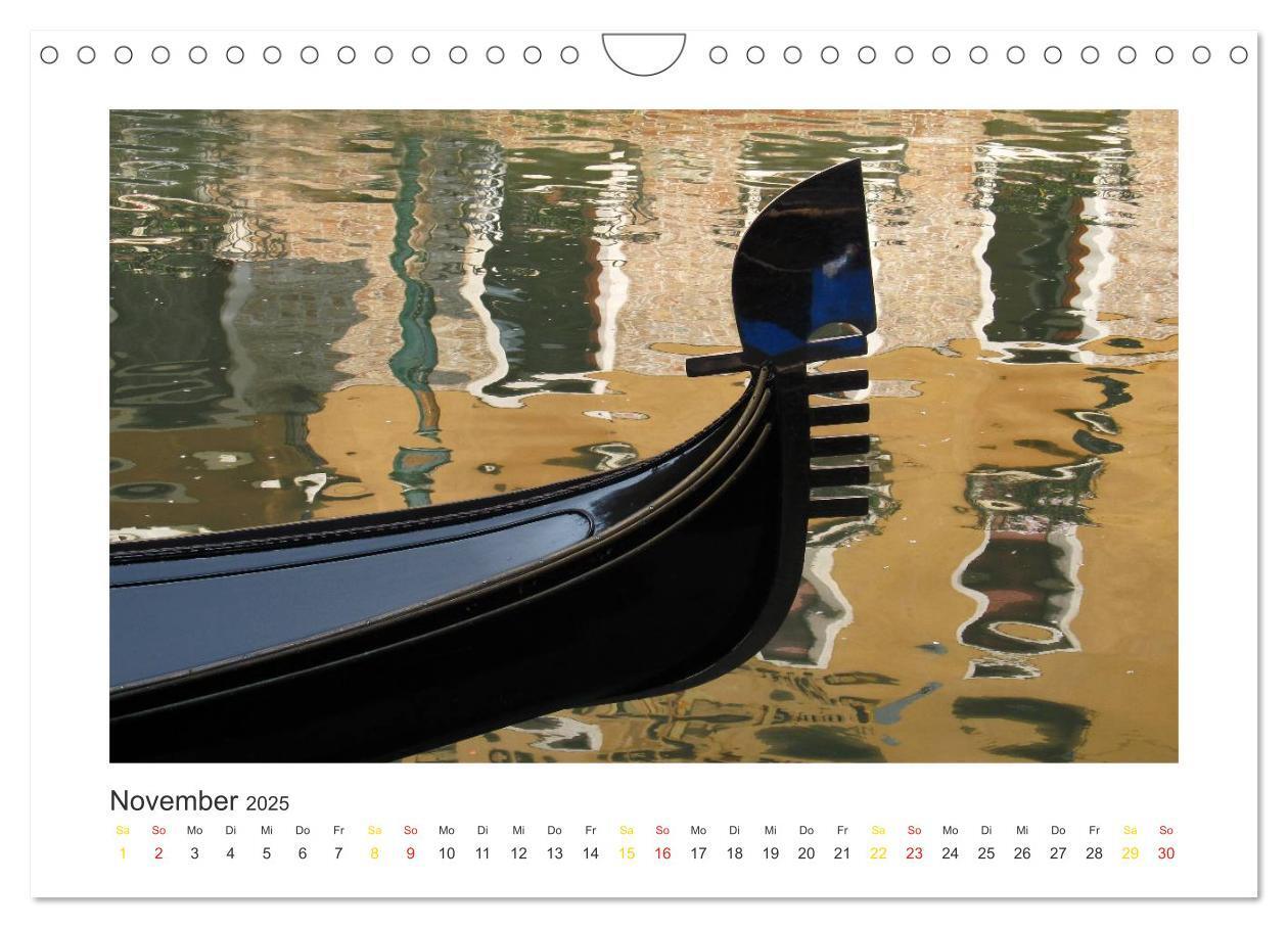 Bild: 9783435820450 | Venedig (Wandkalender 2025 DIN A4 quer), CALVENDO Monatskalender