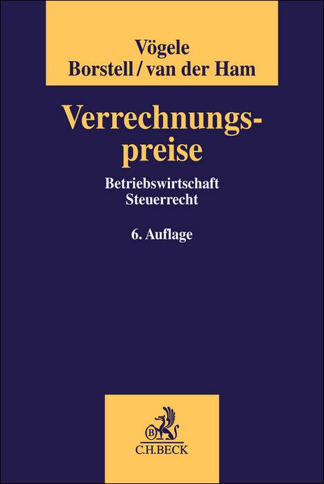 Cover: 9783406796654 | Verrechnungspreise | Betriebswirtschaft, Steuerrecht | Vögele (u. a.)