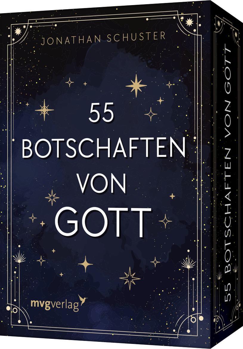 Cover: 9783747405352 | 55 Botschaften von Gott | Jonathan Schuster | Box | 57 S. | Deutsch