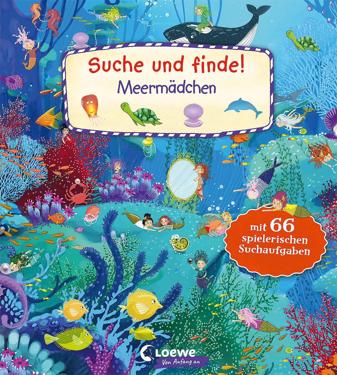 Cover: 9783743214880 | Suche und finde! - Meermädchen | Loewe Wimmelbücher | Buch | 24 S.