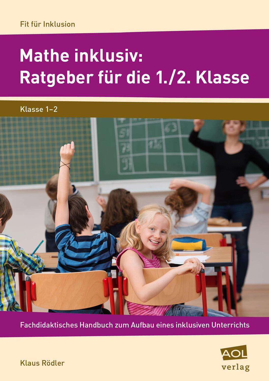 Cover: 9783403103752 | Mathe inklusiv: Ratgeber für die 1./2. Klasse | Klaus Rödler | Buch
