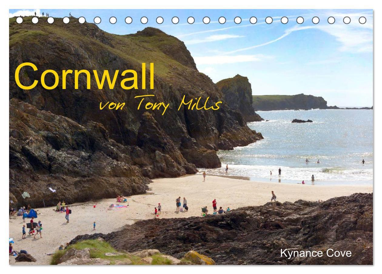 Cover: 9783383388323 | Cornwall von Tony Mills (Tischkalender 2024 DIN A5 quer), CALVENDO...