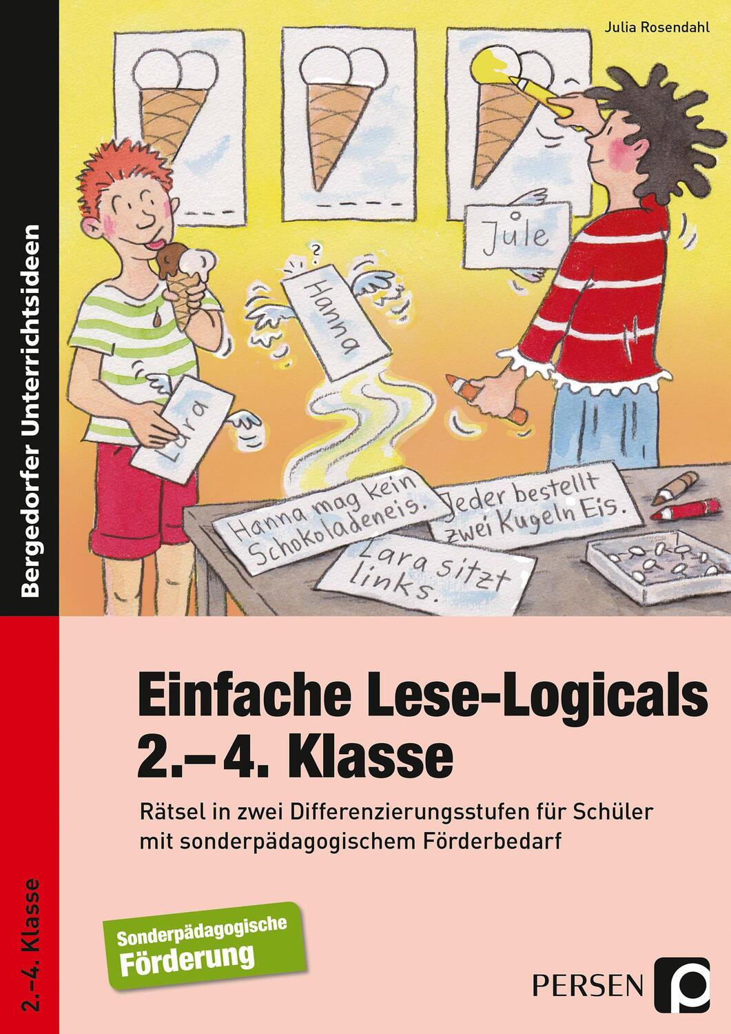 Cover: 9783403200413 | Einfache Lese-Logicals - 2.-4. Klasse | Julia Rosendahl | Broschüre