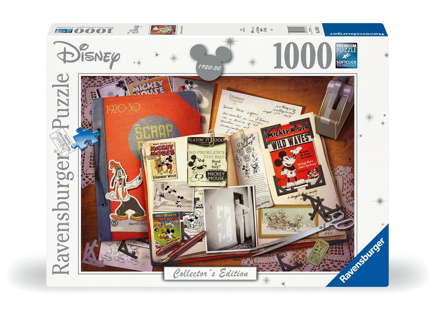 Cover: 4005556175826 | Ravensburger Puzzle 17582 - 1930 Mickey Anniversary - 1000 Teile...