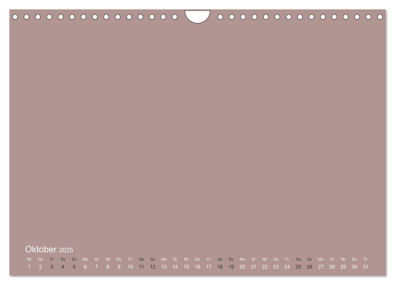 Bild: 9783435211975 | DIY Bastel-Kalender -Erdige Pastell Farben- Zum Selbstgestalten...