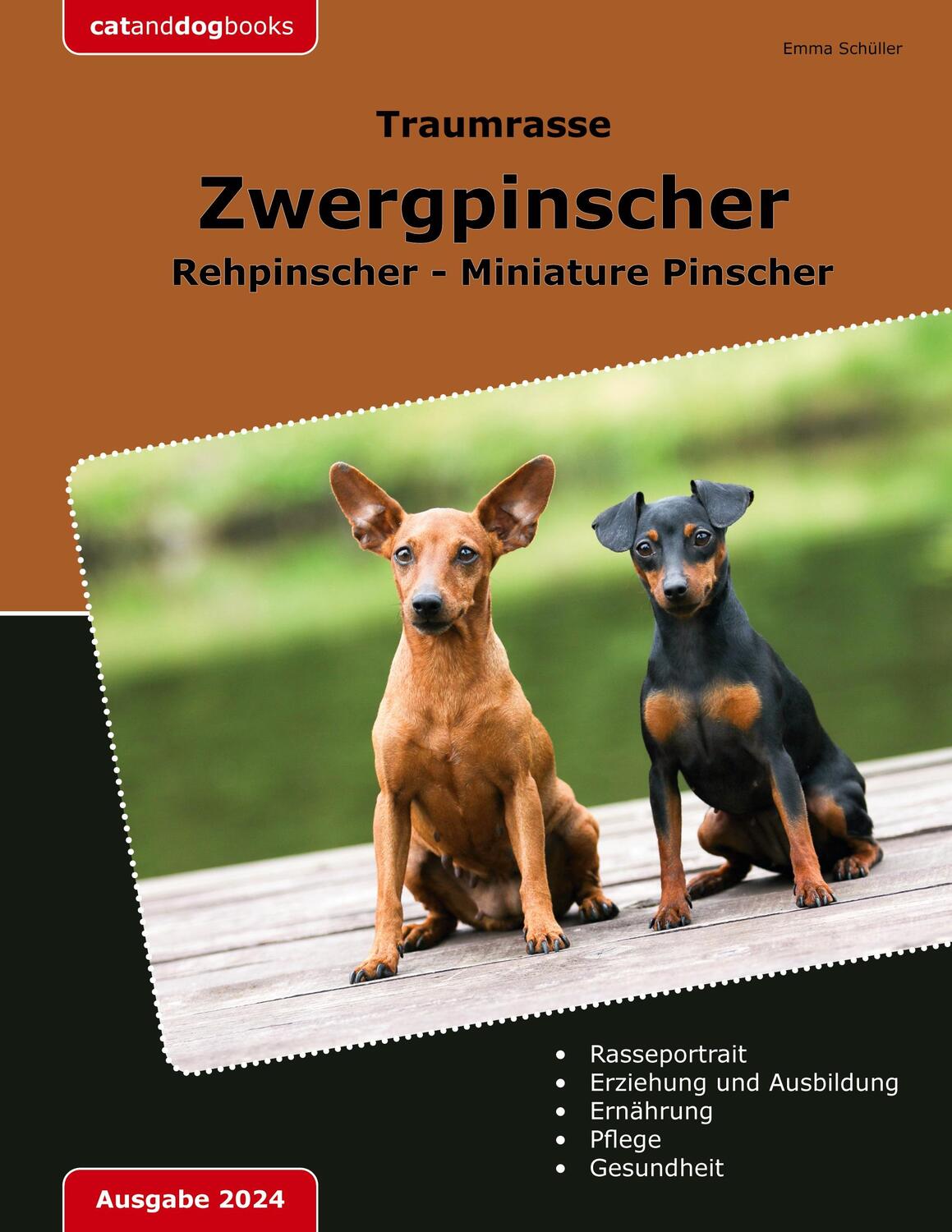 Cover: 9783758331862 | Traumrasse Zwergpinscher | Rehpinscher - Miniature Pinscher | Schüller