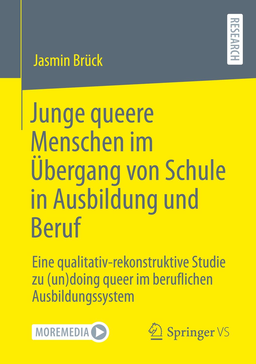 Cover: 9783658413811 | Junge queere Menschen im Übergang von Schule in Ausbildung und Beruf
