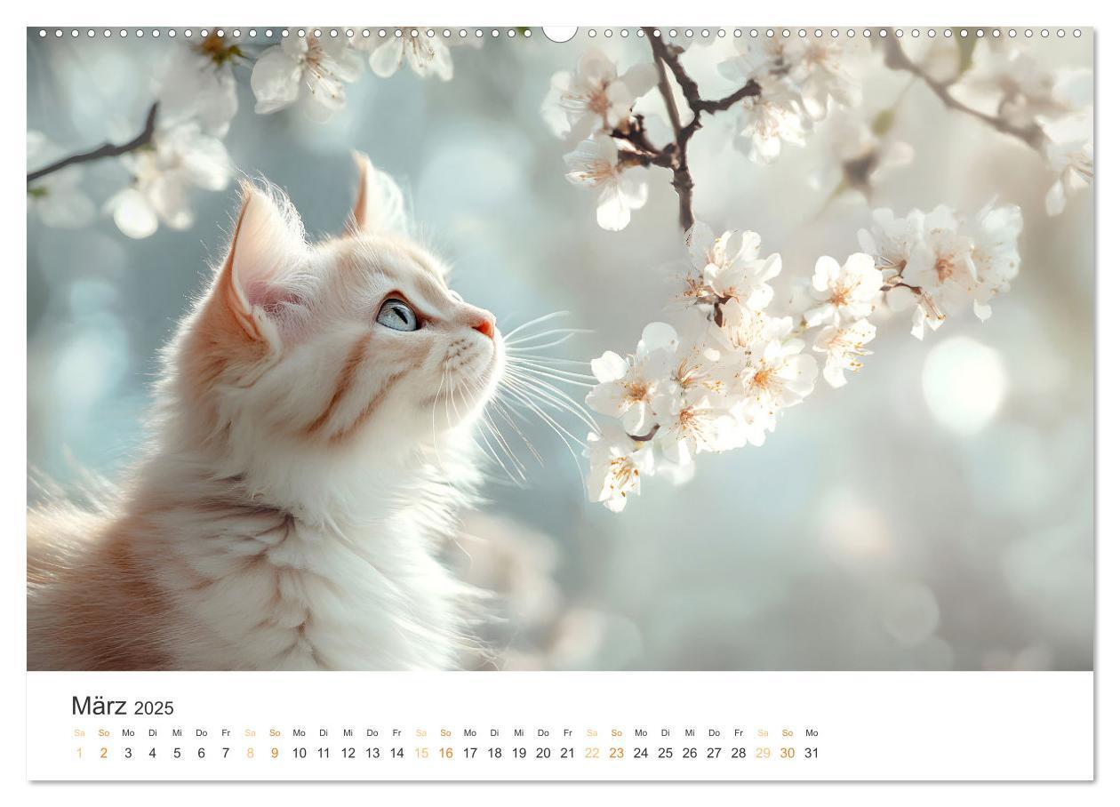 Bild: 9783457203866 | Katzen - sanfte Schönheiten (Wandkalender 2025 DIN A2 quer),...