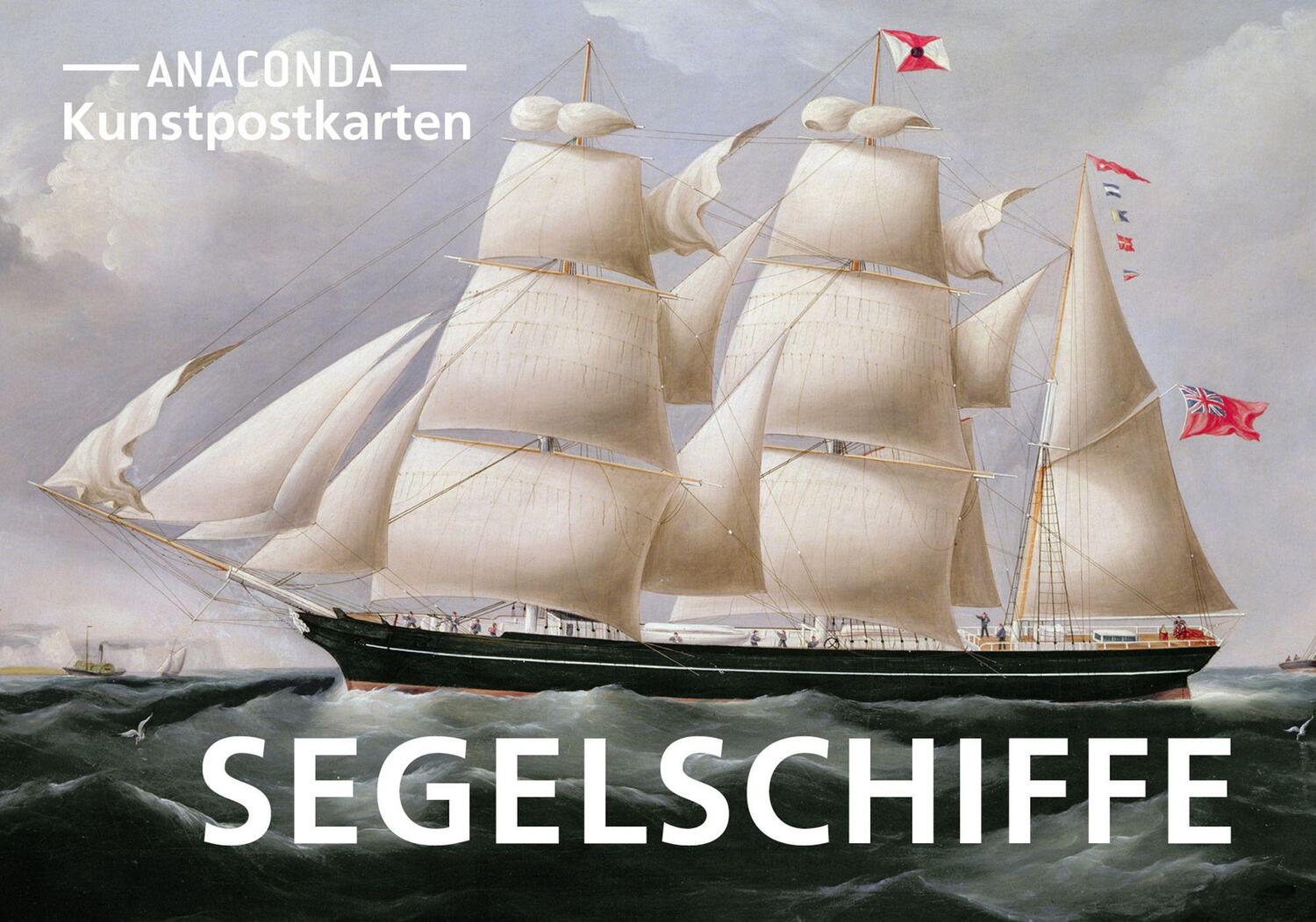 Cover: 9783730612187 | Postkarten-Set Segelschiffe | Anaconda Verlag | Stück | Deutsch | 2023