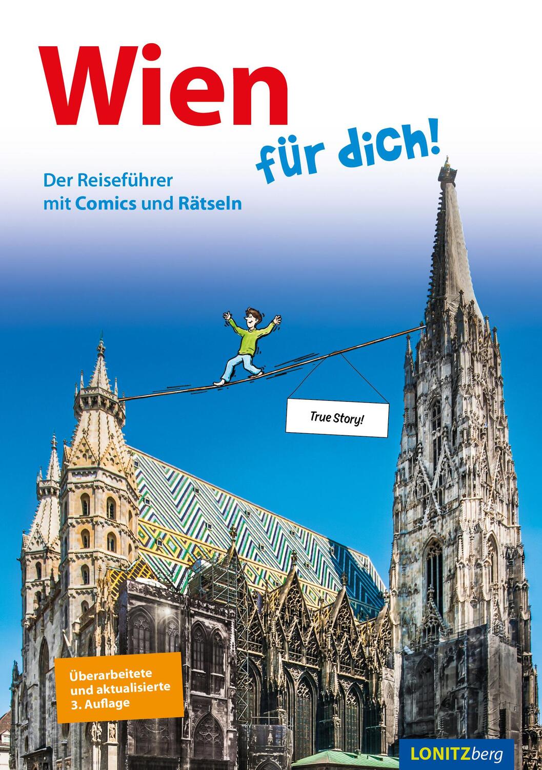 Cover: 9783903289024 | Wien für dich! | Der Reiseführer mit Comics und Rätseln | Pongracz
