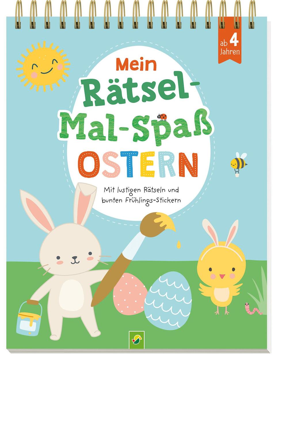 Cover: 9783849944360 | Mein Rätsel-Mal-Spaß Ostern Für Kinder ab 4 Jahren | Verlag | Buch