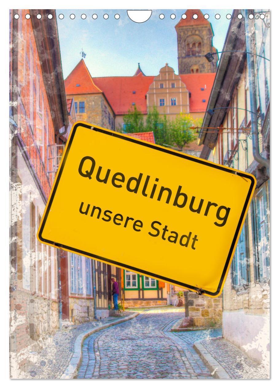 Cover: 9783435935239 | Quedlinburg - unsere Stadt (Wandkalender 2025 DIN A4 hoch),...