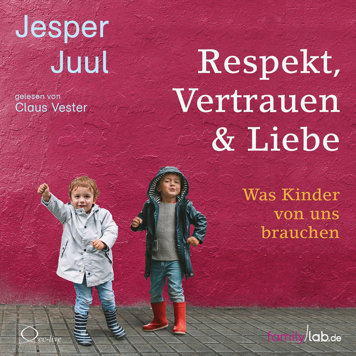 Cover: 9783956163586 | Respekt, Vertrauen & Liebe | Was Kinder von uns brauchen | Jesper Juul