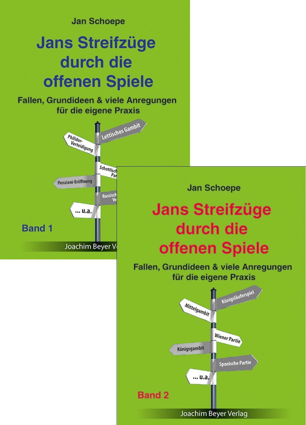 Cover: 9783959201070 | Jans Streifzüge durch die offenen Spiele (Bundle) | Jan Schoepe | Buch