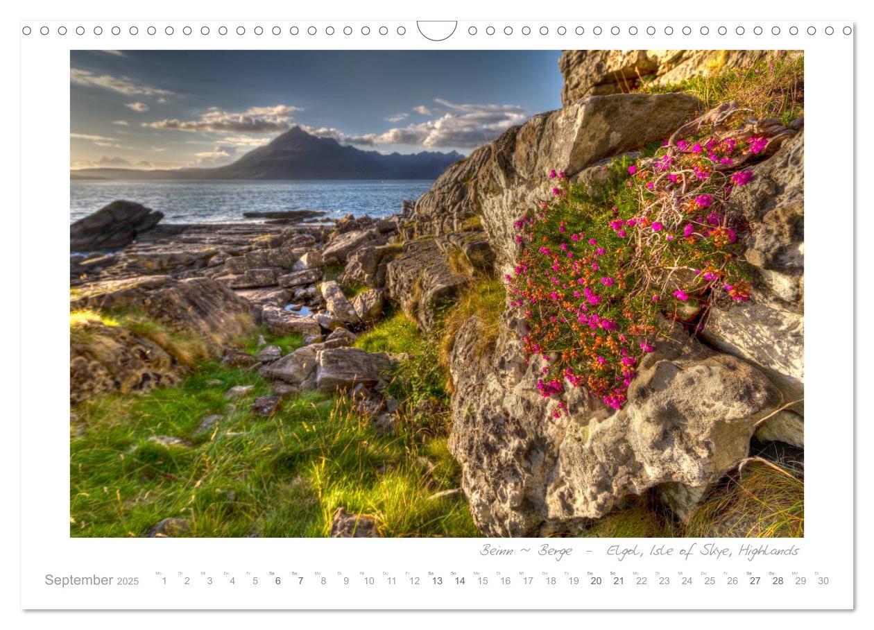 Bild: 9783435822591 | Sehnsucht Schottland (Wandkalender 2025 DIN A3 quer), CALVENDO...