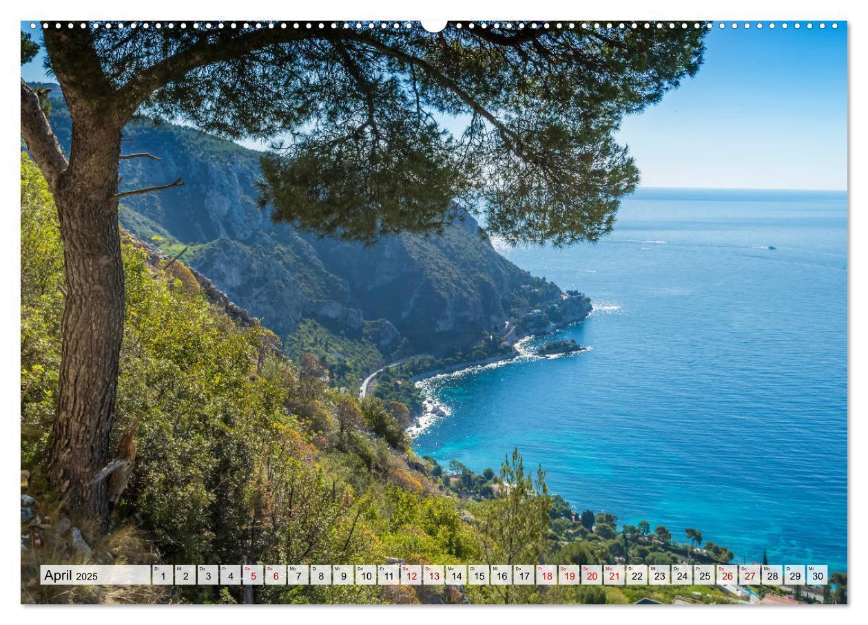 Bild: 9783435450282 | CÔTE D¿AZUR Bezaubernde Orte (Wandkalender 2025 DIN A2 quer),...