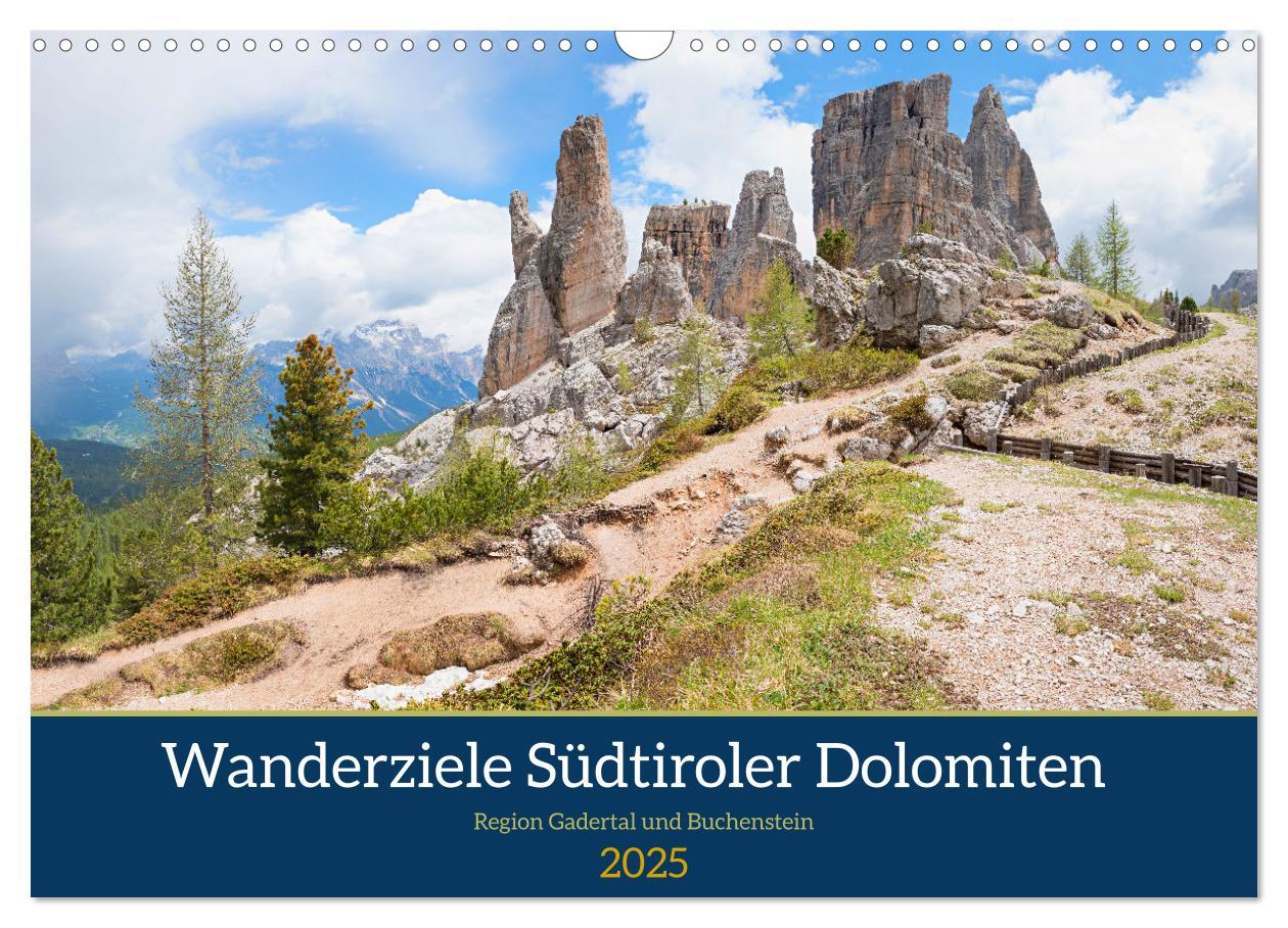 Cover: 9783457139141 | Wanderziele Südtiroler Dolomiten - Region Gadertal und Buchenstein...