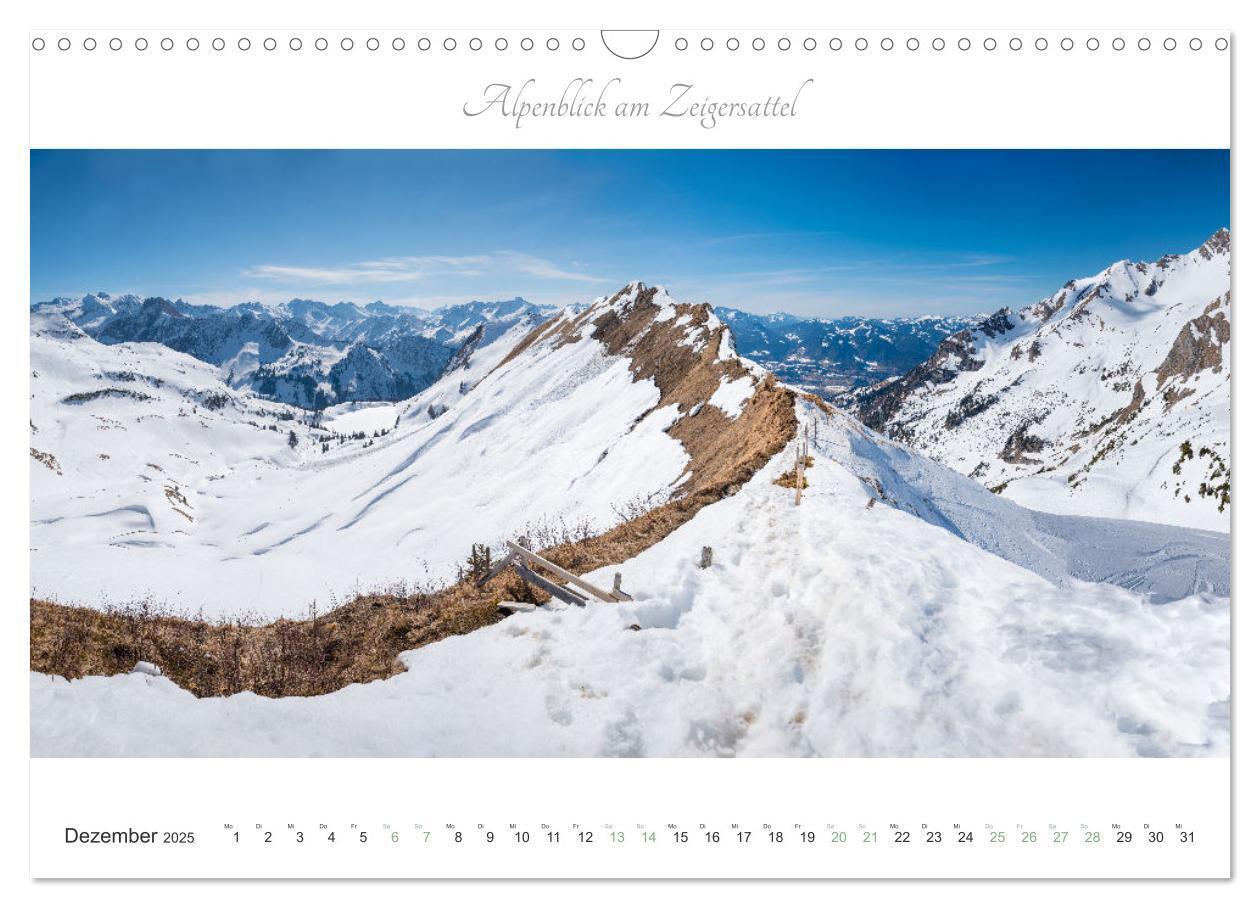 Bild: 9783383812637 | Wanderlust Oberstdorf (Wandkalender 2025 DIN A3 quer), CALVENDO...