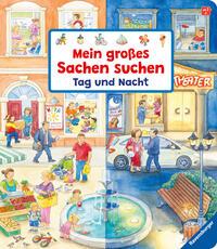 Cover: 9783473437702 | Mein großes Sachen suchen: Tag und Nacht | Susanne Gernhäuser | Buch