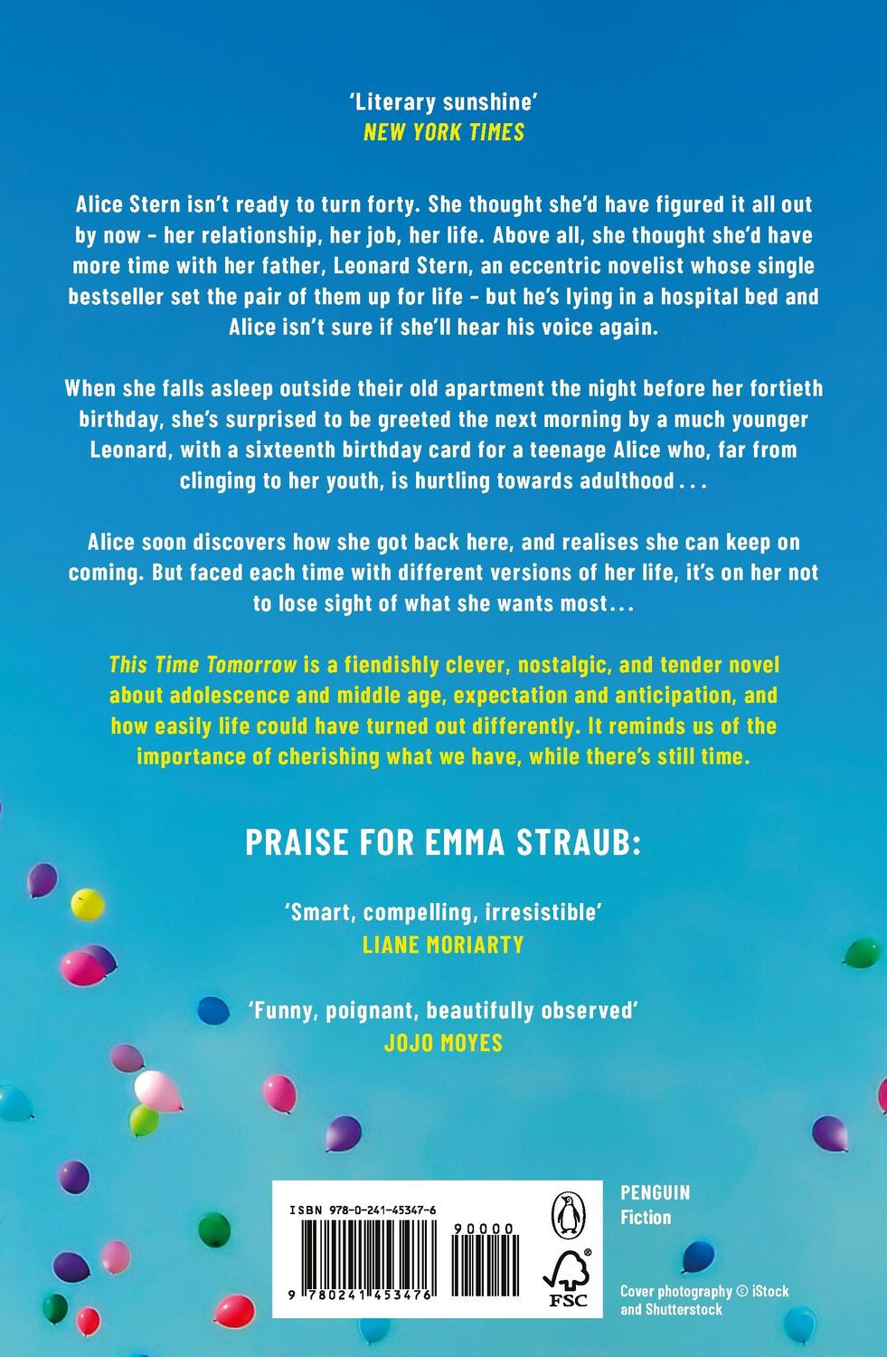 Rückseite: 9780241453476 | This Time Tomorrow | Emma Straub | Taschenbuch | Trade paperback (UK)