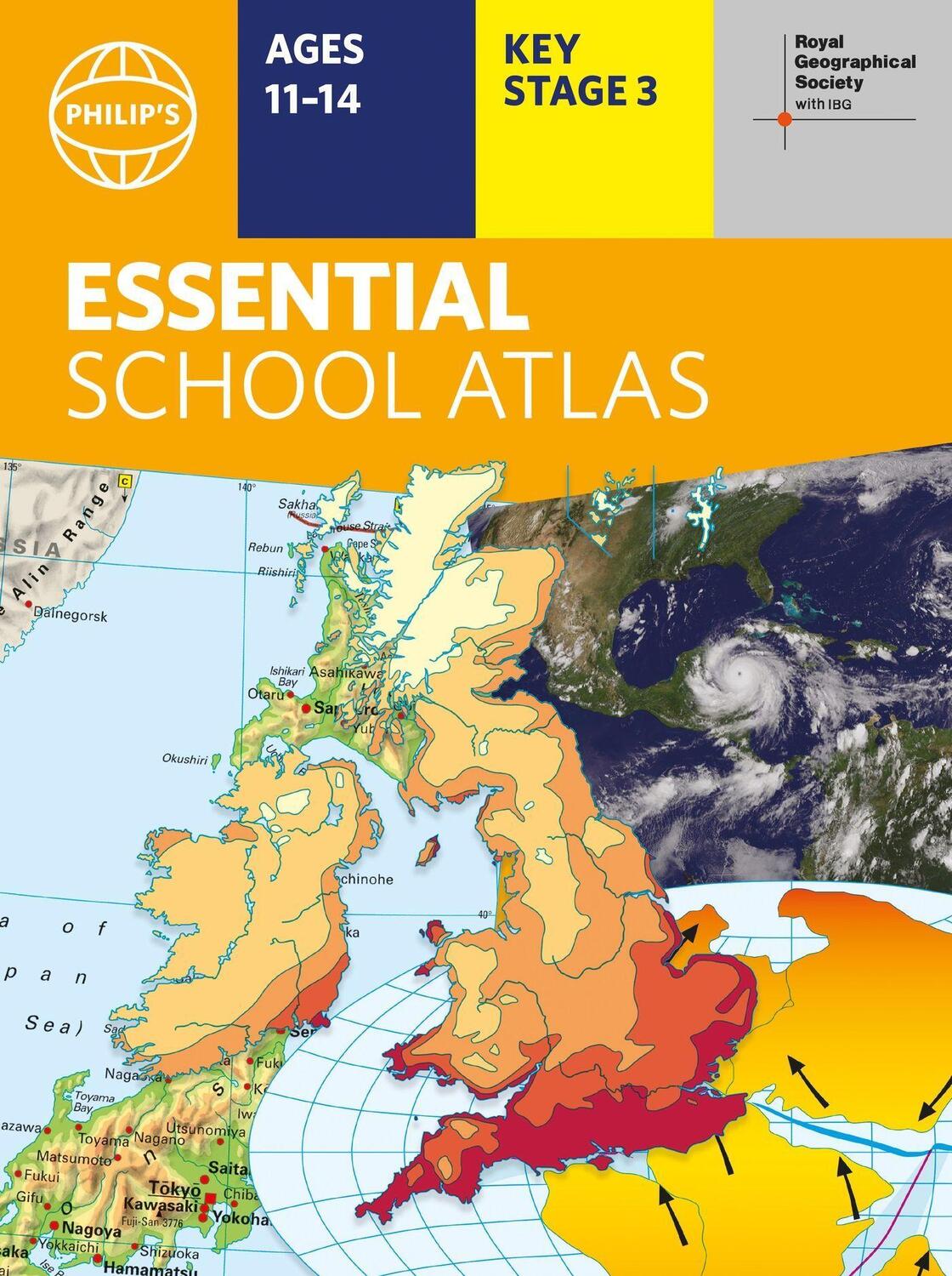 Cover: 9781849075862 | Philip's RGS Essential School Atlas | Philip's Maps | Taschenbuch