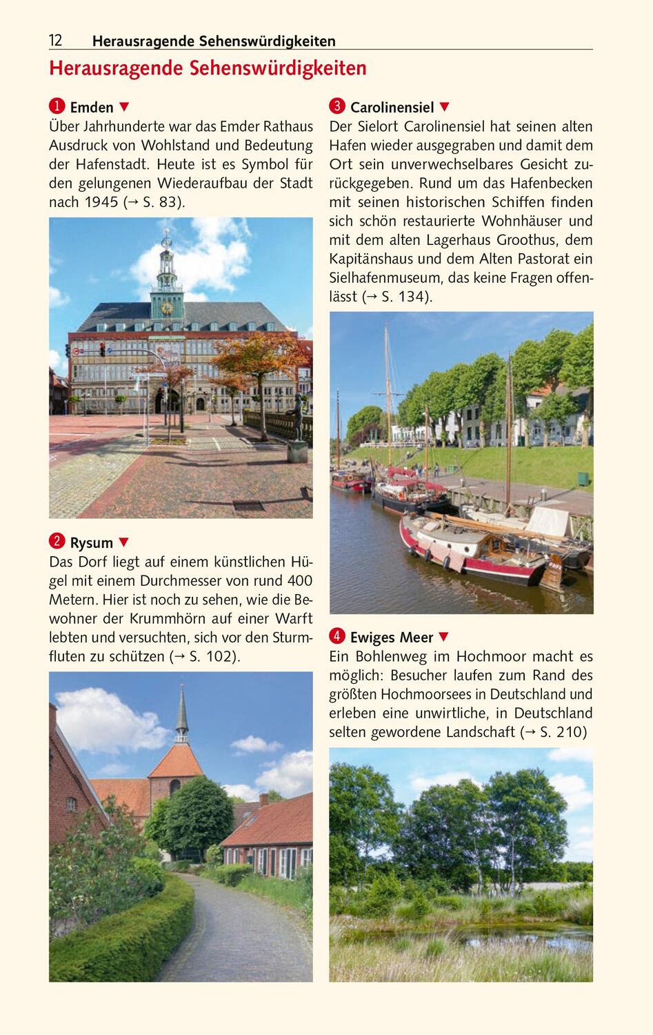 Bild: 9783897946415 | TRESCHER Reiseführer Ostfriesland | Enno Wiese | Taschenbuch | 328 S.