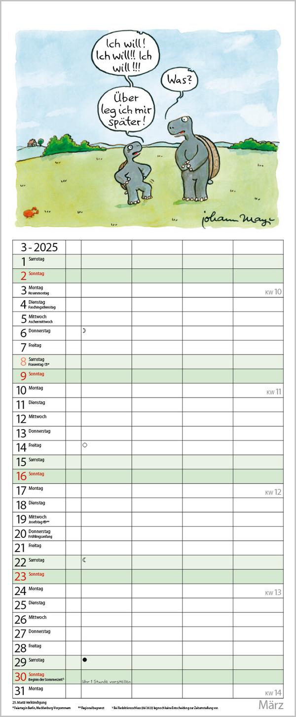 Bild: 9783731876939 | Tierisches Familienglück 2025 | Verlag Korsch | Kalender | 14 S.