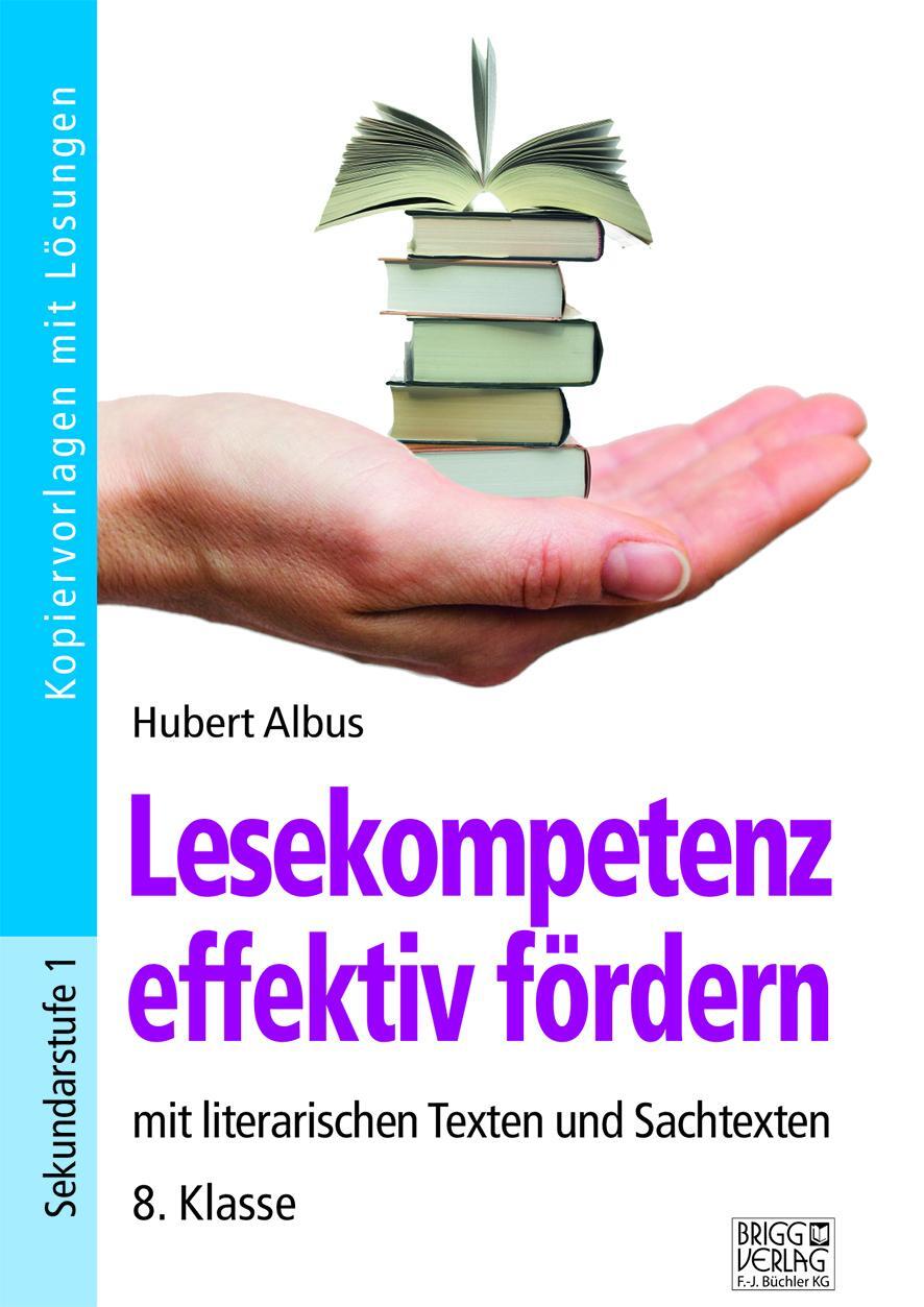 Cover: 9783956601743 | Lesekompetenz effektiv fördern - 8. Klasse | Hubert Albus | Buch