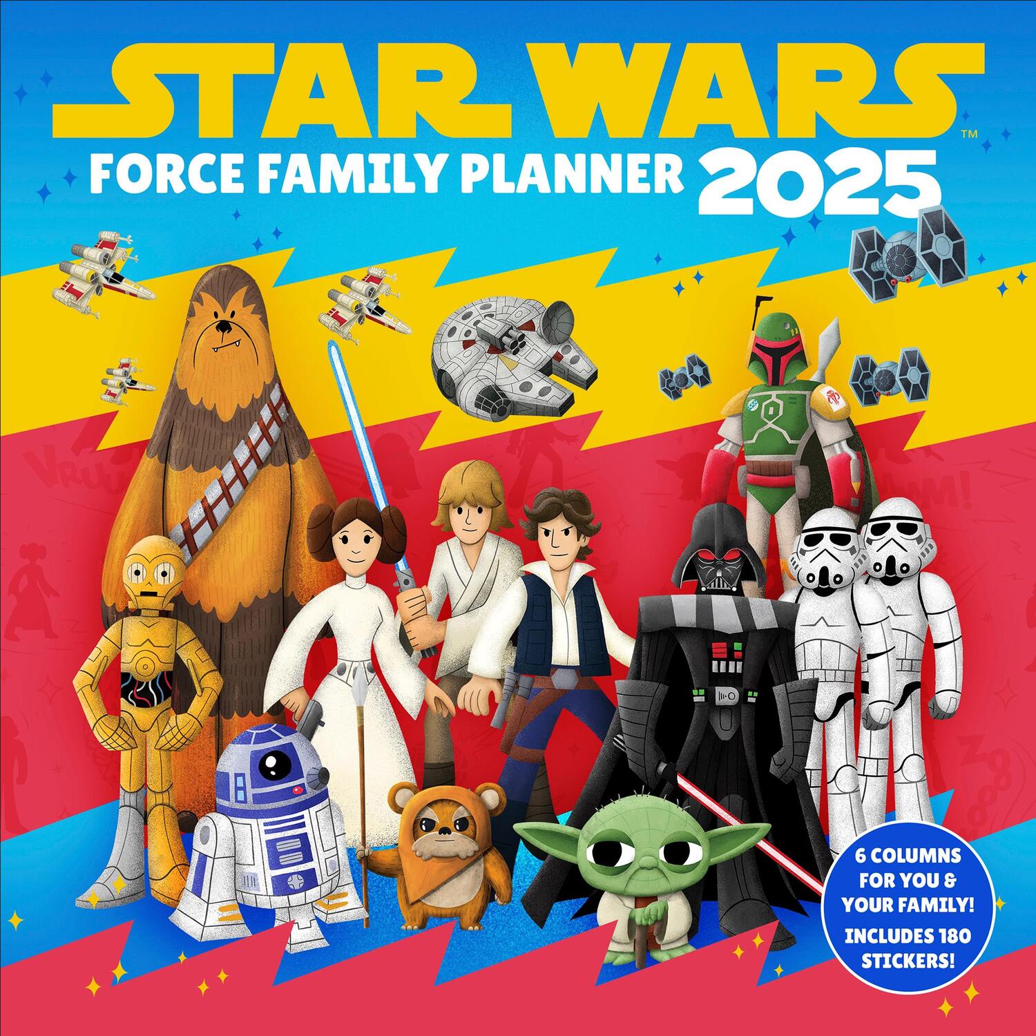 Cover: 9781804231449 | Star Wars 2025 30X30 Familienplaner | Kalender | 28 S. | Deutsch