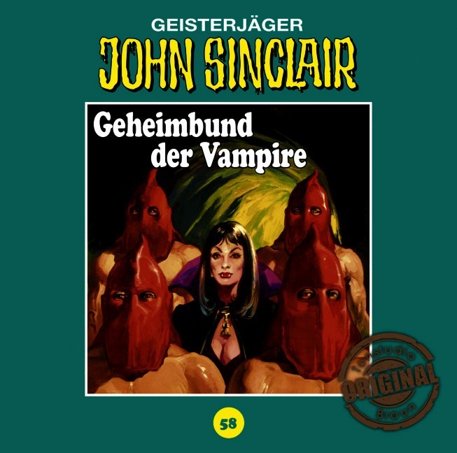 Cover: 9783785758588 | Geheimbund der Vampire | CD, John Sinclair Tonstudio Braun 58 | Dark