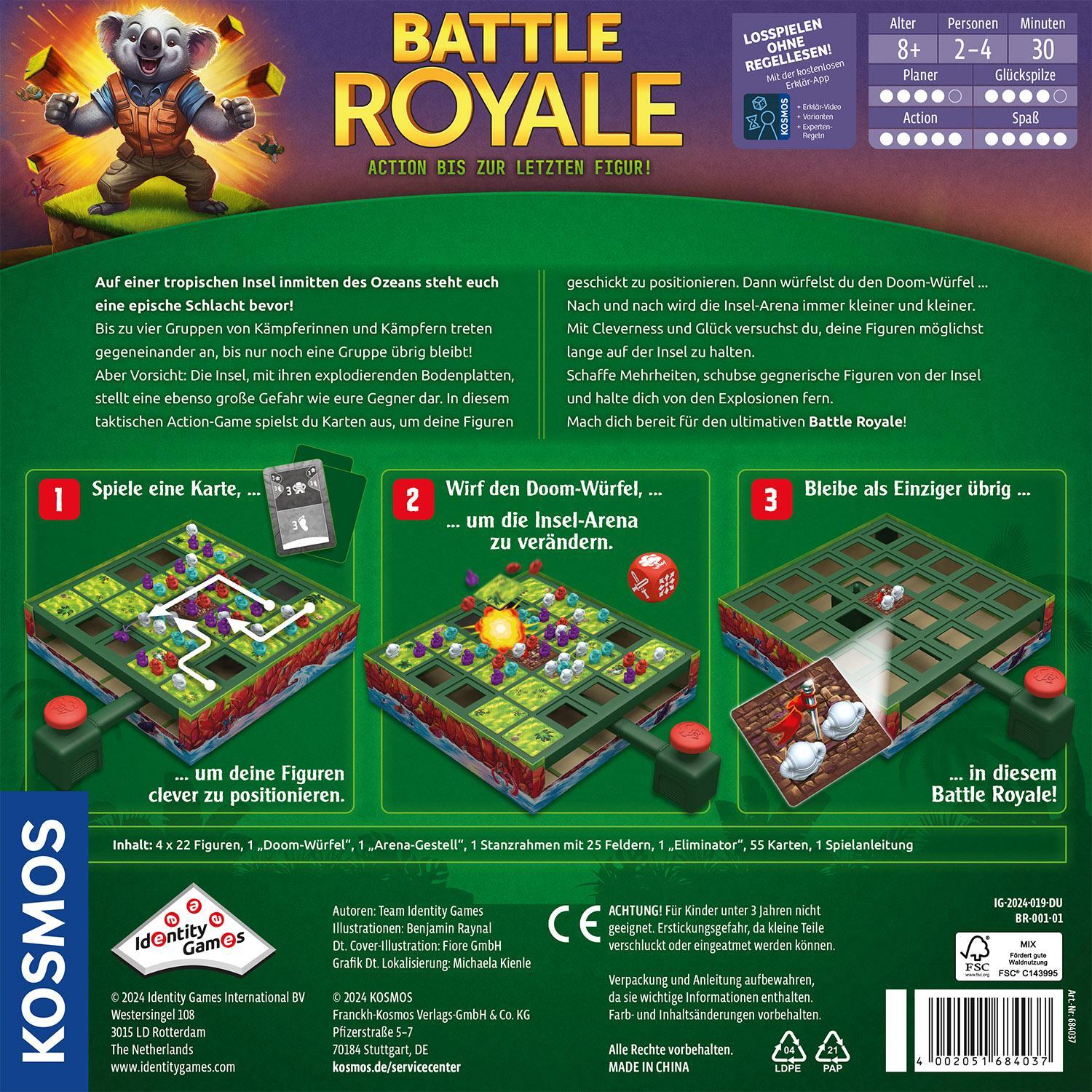 Bild: 4002051684037 | Battle Royale | Spiel | Team Identity Games | Spiel | 684037 | Deutsch