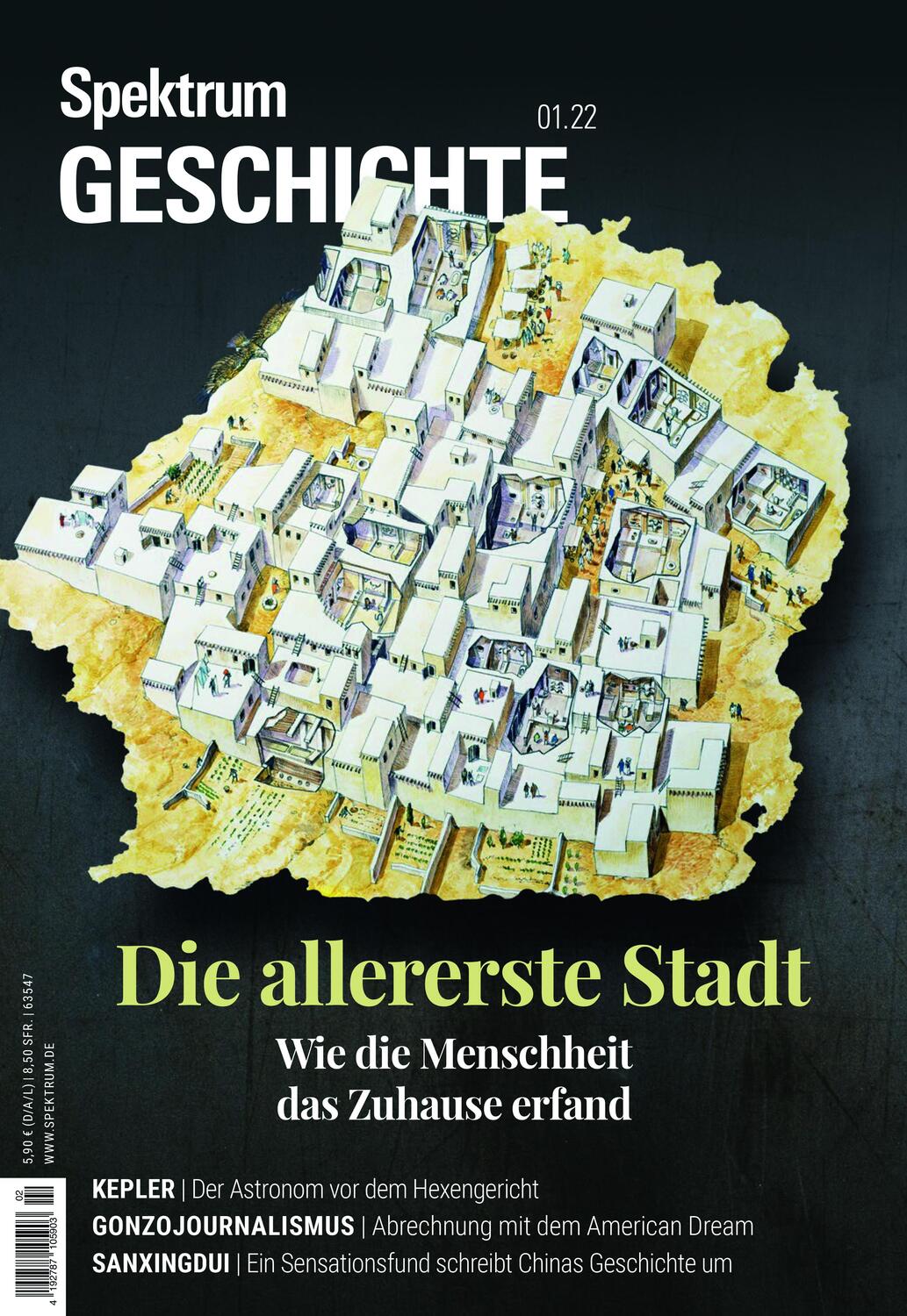 Cover: 9783958926103 | Spektrum Geschichte - Die allererste Stadt | Taschenbuch | Deutsch