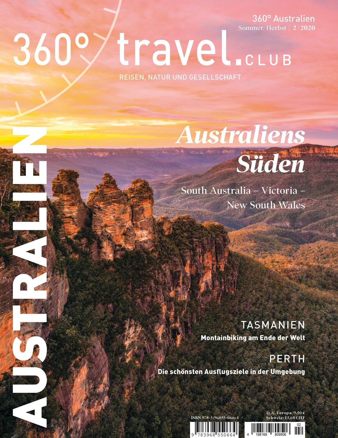 Cover: 9783968550664 | 360° Australien - Ausgabe Sommer/Herbst 2020 | Taschenbuch | Deutsch