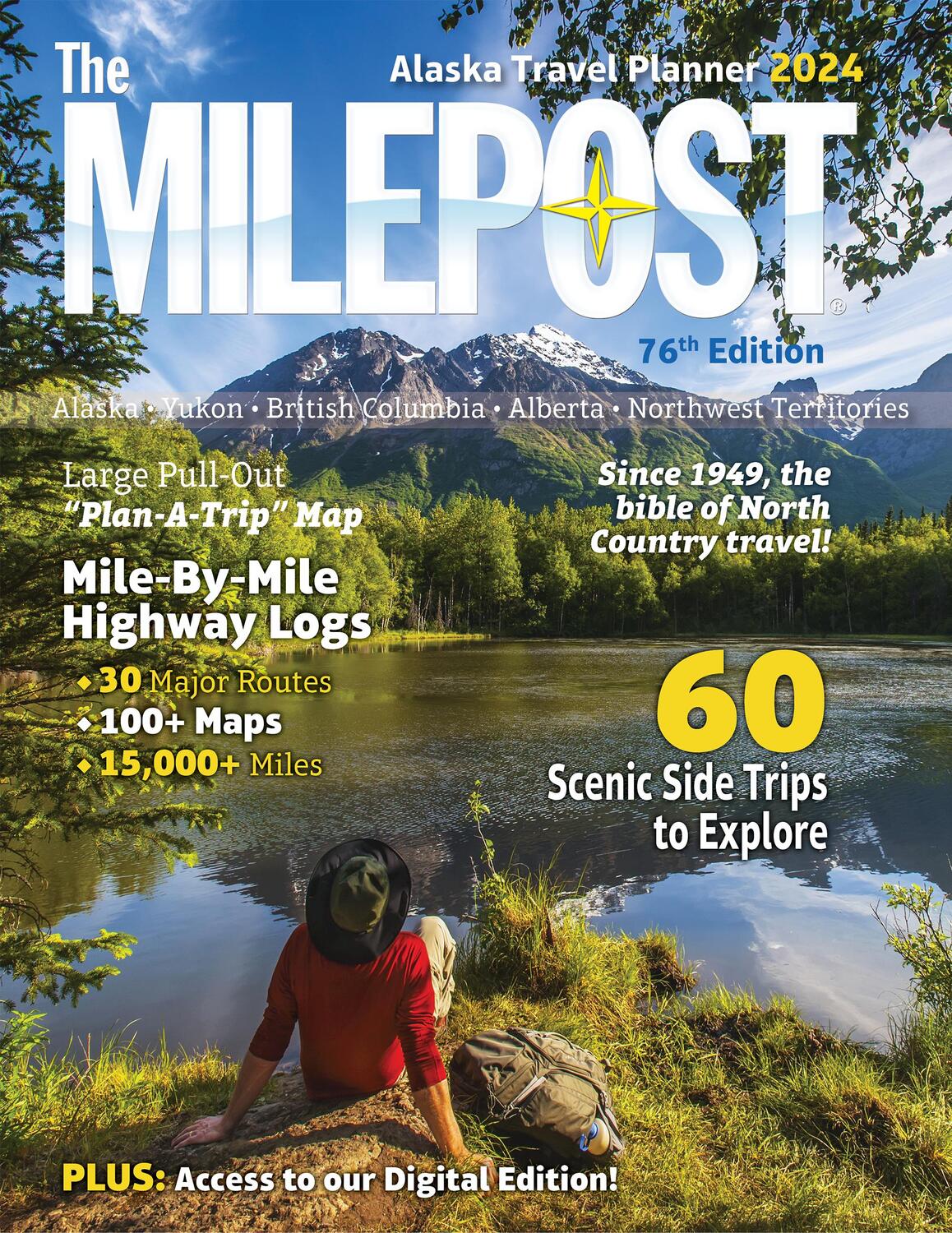 Cover: 9781892154583 | The Milepost 2024 | Alaska Travel Planner | Taschenbuch | Englisch