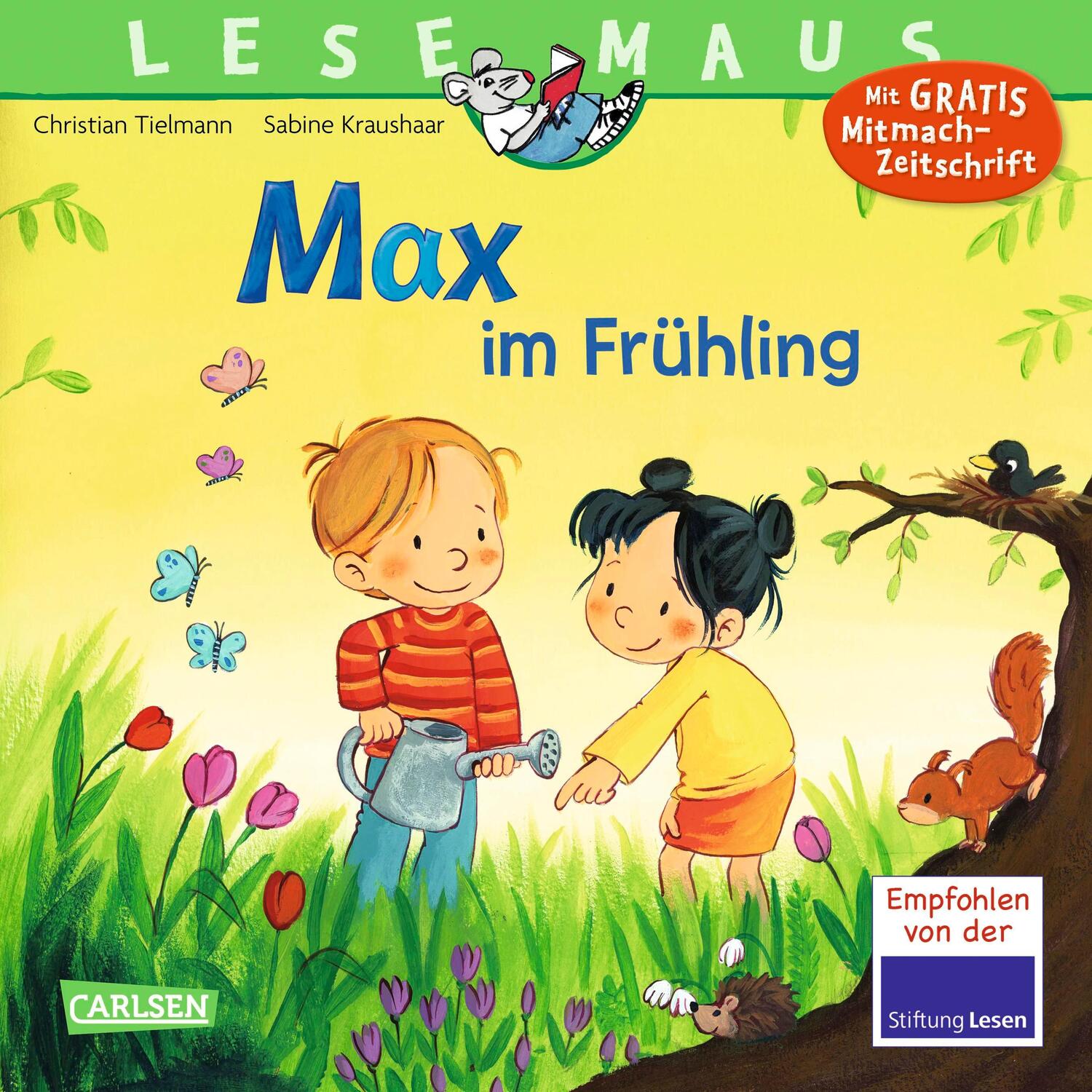 Cover: 9783551086846 | LESEMAUS 29: Max im Frühling | Christian Tielmann | Taschenbuch | 2018