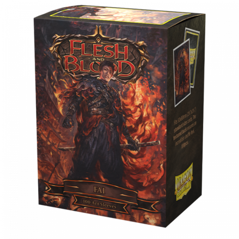 Cover: 5706569160517 | DS100 Matte Art – Fai - Flesh and Blood | Dragon Shield!