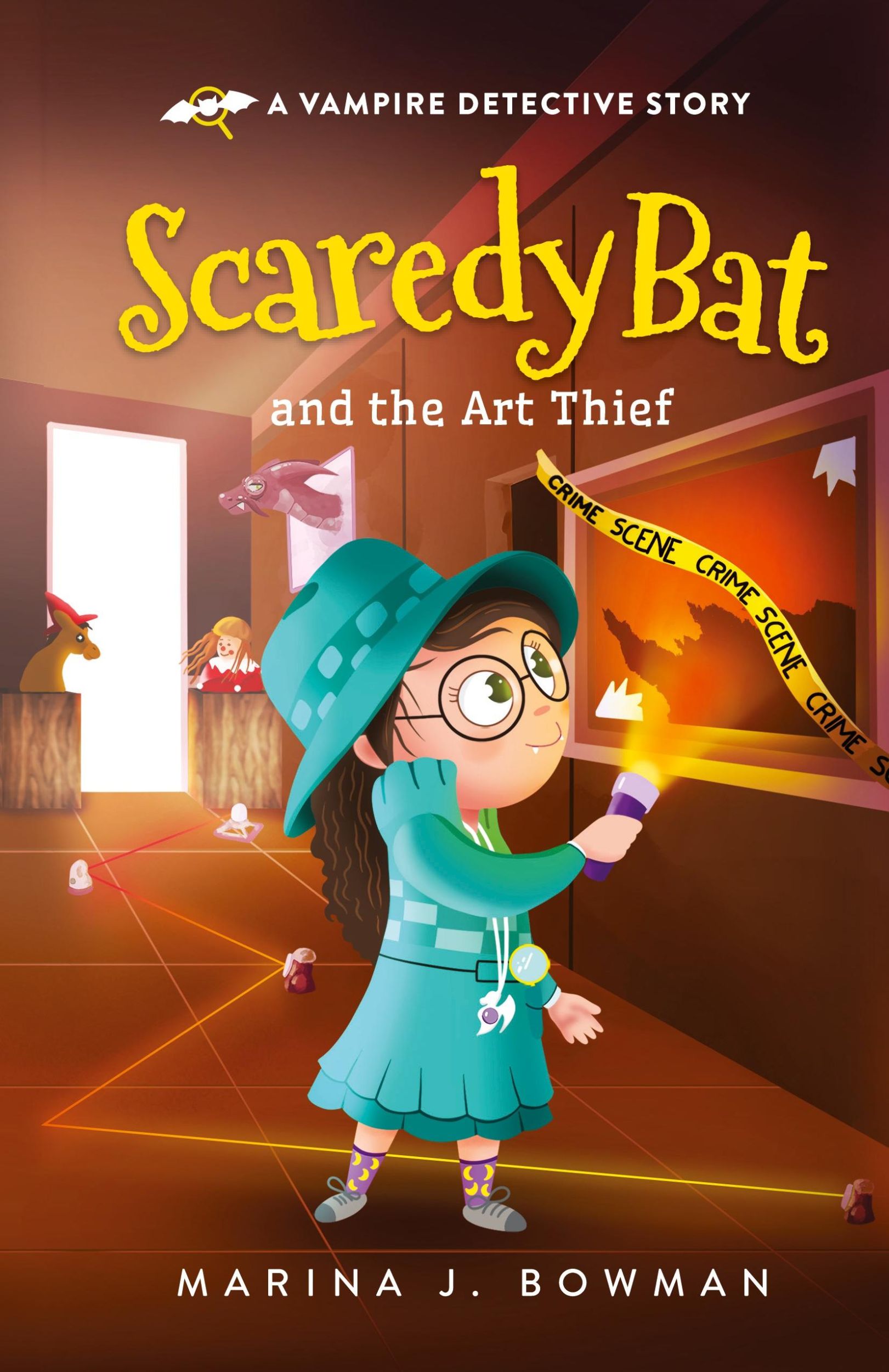 Cover: 9781950341610 | Scaredy Bat and the Art Thief | Marina J. Bowman | Taschenbuch | 2022