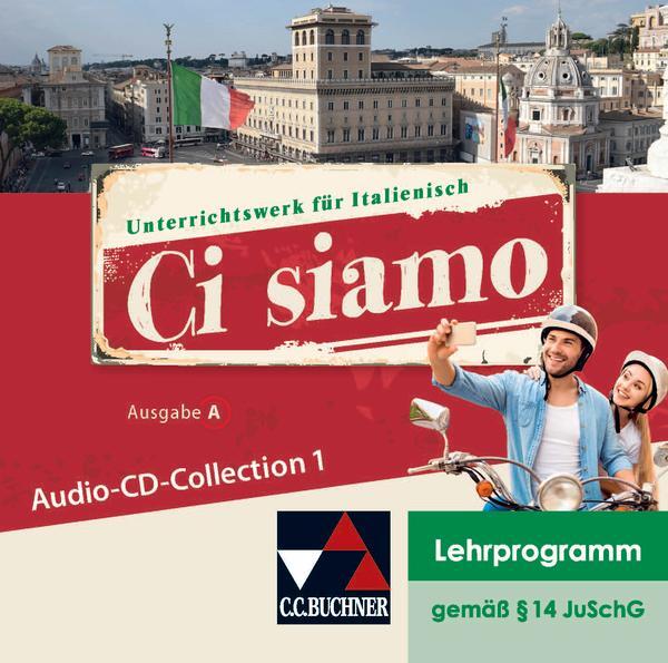 Cover: 9783661393063 | Ci siamo! A Audio-CD-Collection 1 | Italienisch für Spätbeginner | CD