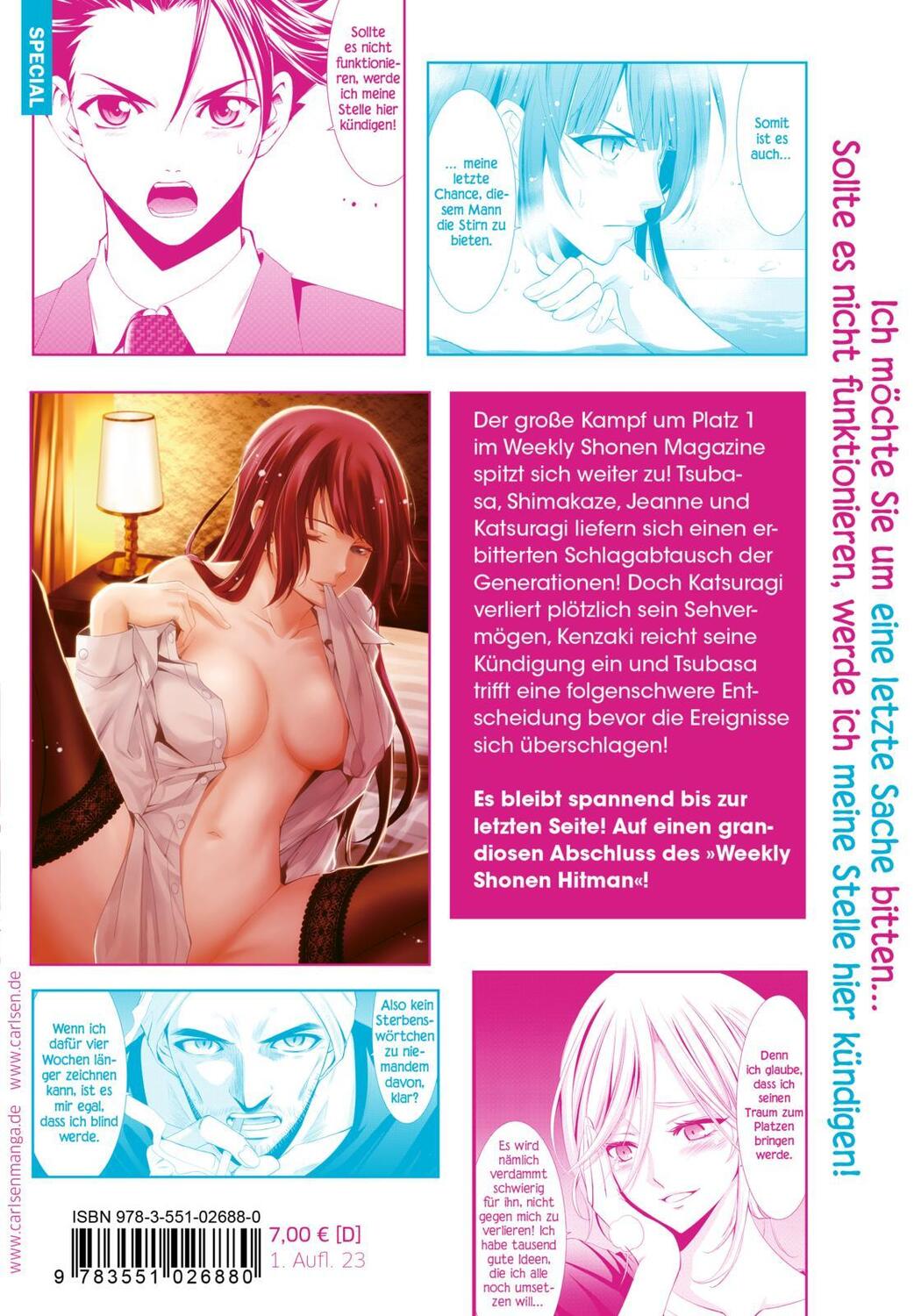 Rückseite: 9783551026880 | Weekly Shonen Hitman 13 | Die Manga-Redaktions-Romcom | Kouji Seo