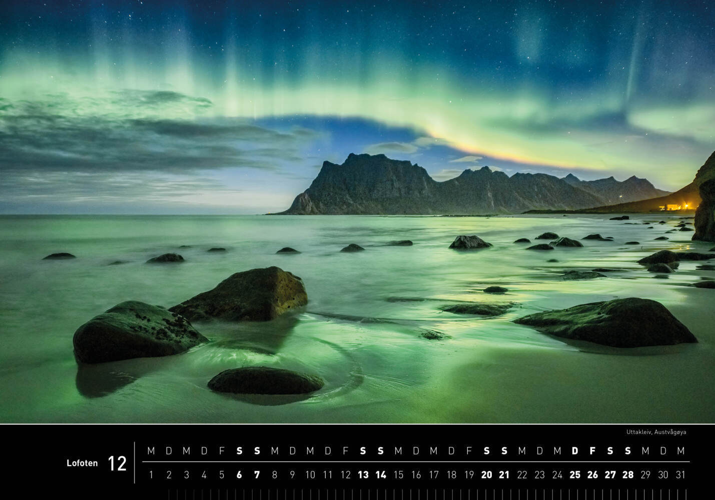 Bild: 9783968555256 | 360° Lofoten Premiumkalender 2025 | Gerhard Zwerger-Schoner (u. a.)