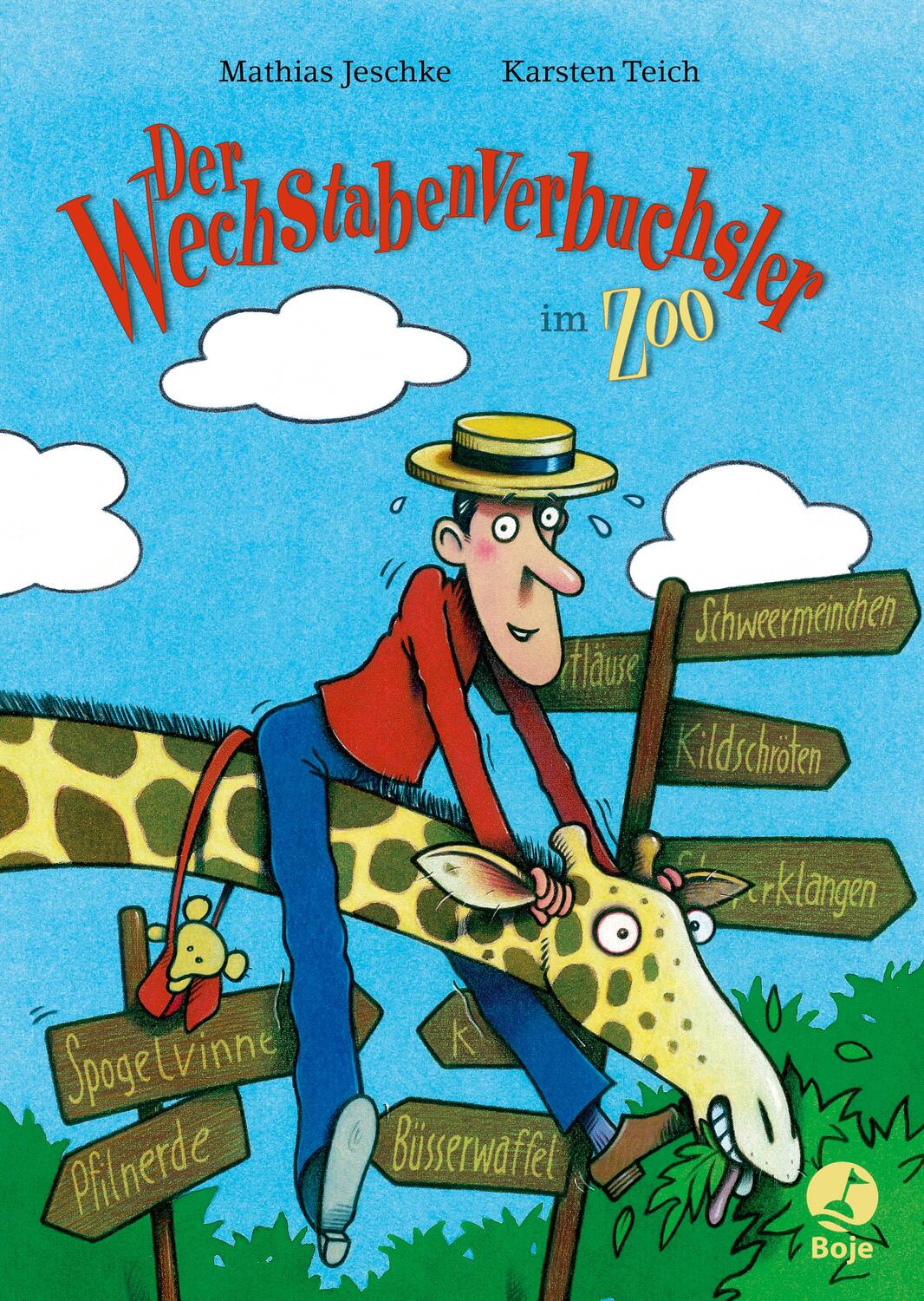 Cover: 9783414825995 | Der Wechstabenverbuchsler im Zoo (Mini-Ausgabe) | Mathias Jeschke