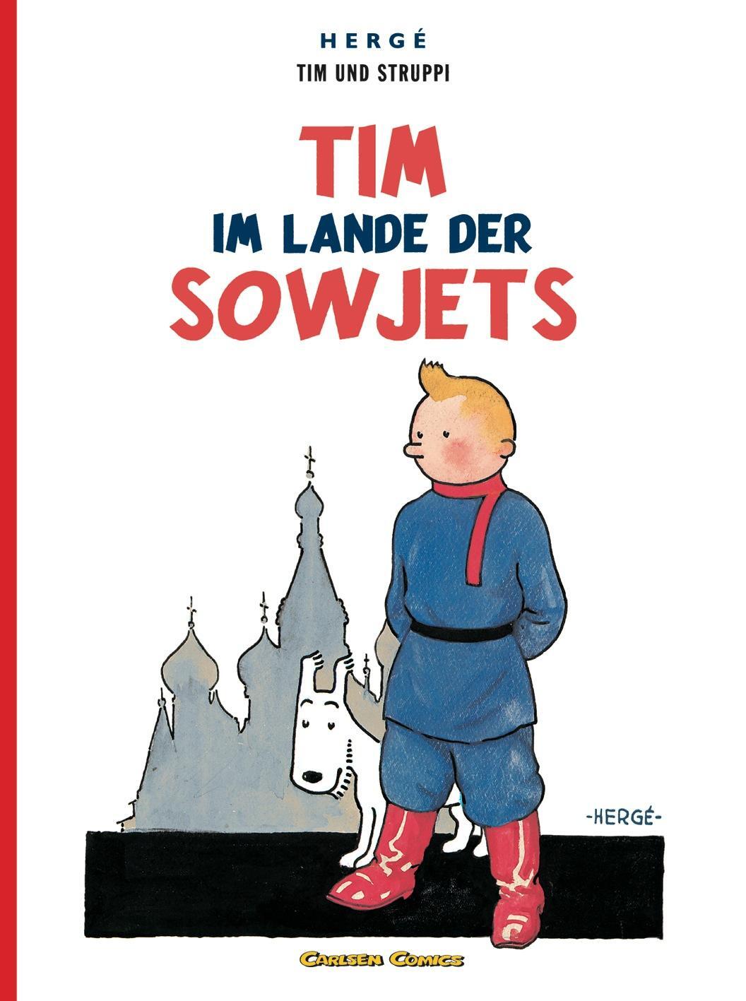 Cover: 9783551732200 | Tim und Struppi. Tim im Lande der Sowjets | Hergé | Taschenbuch | 2004
