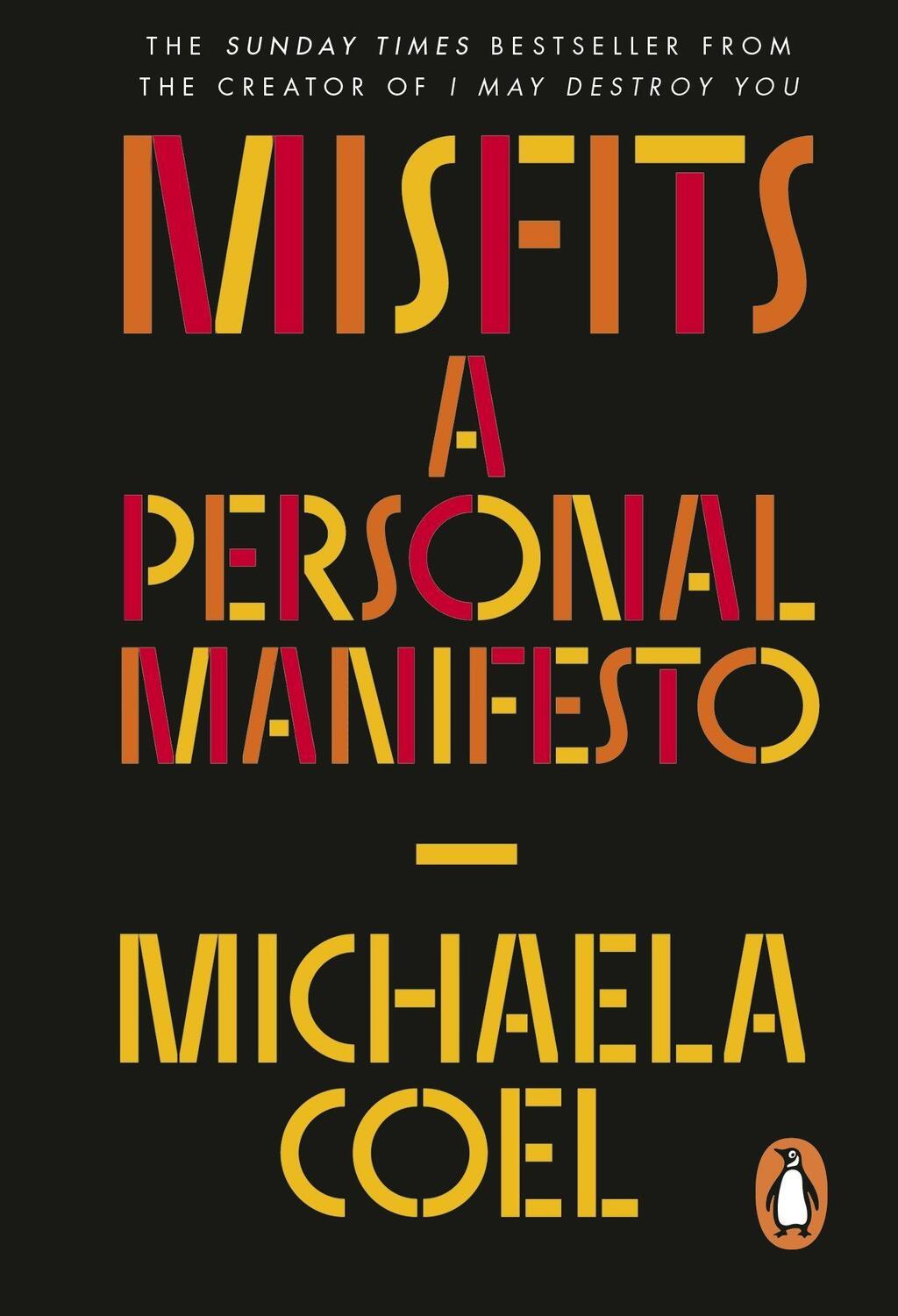 Cover: 9781529913040 | Misfits | A Personal Manifesto - by the creator of 'I May Destroy You'